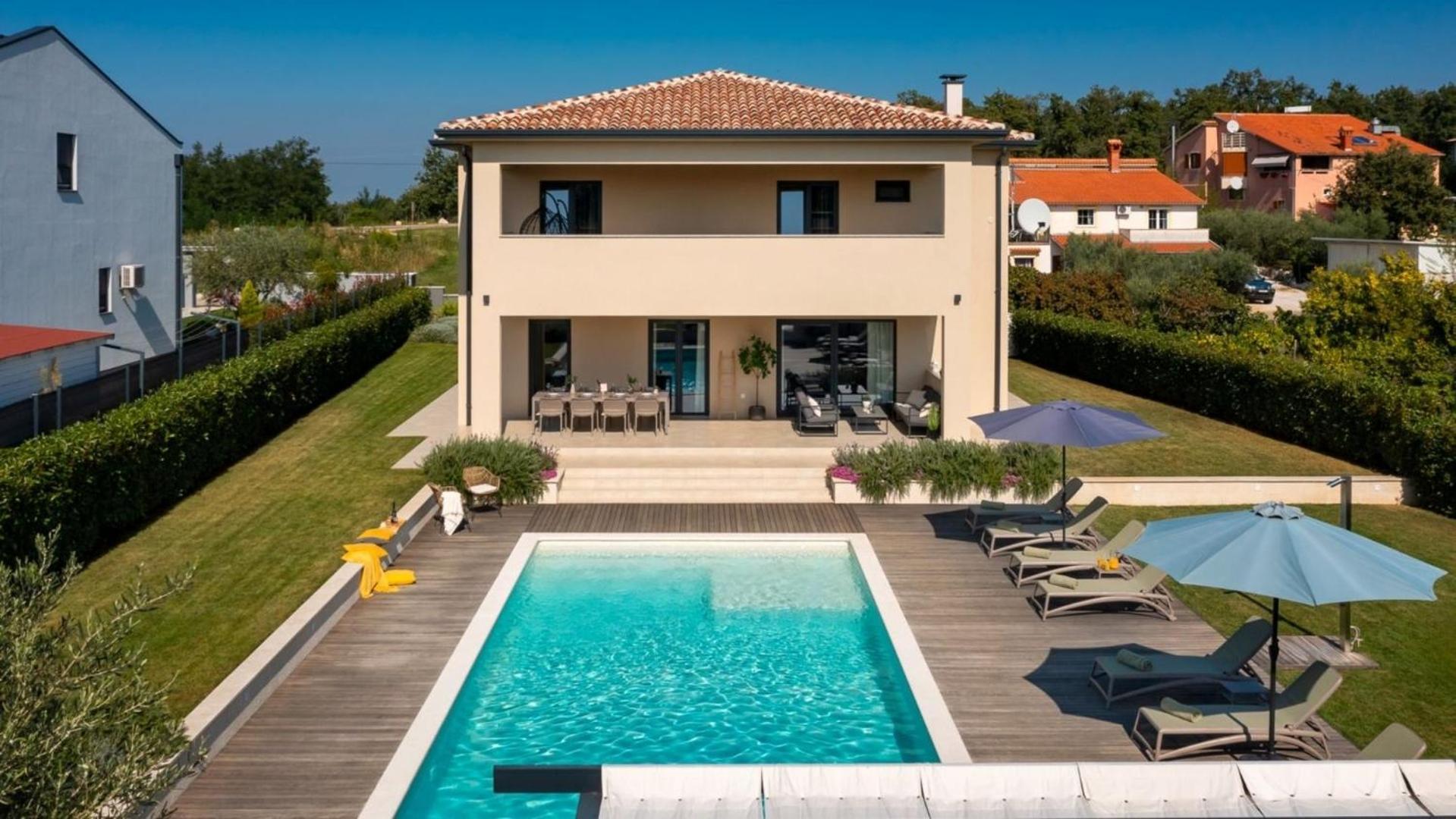 Villa Amoroso Nova Vas  Esterno foto