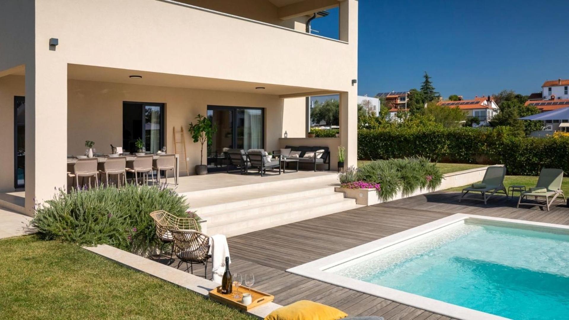 Villa Amoroso Nova Vas  Esterno foto