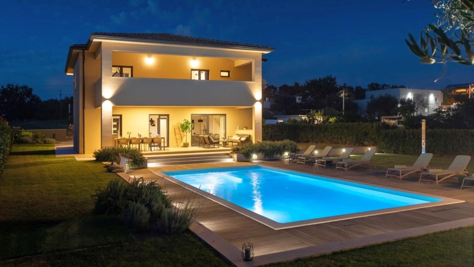 Villa Amoroso Nova Vas  Esterno foto